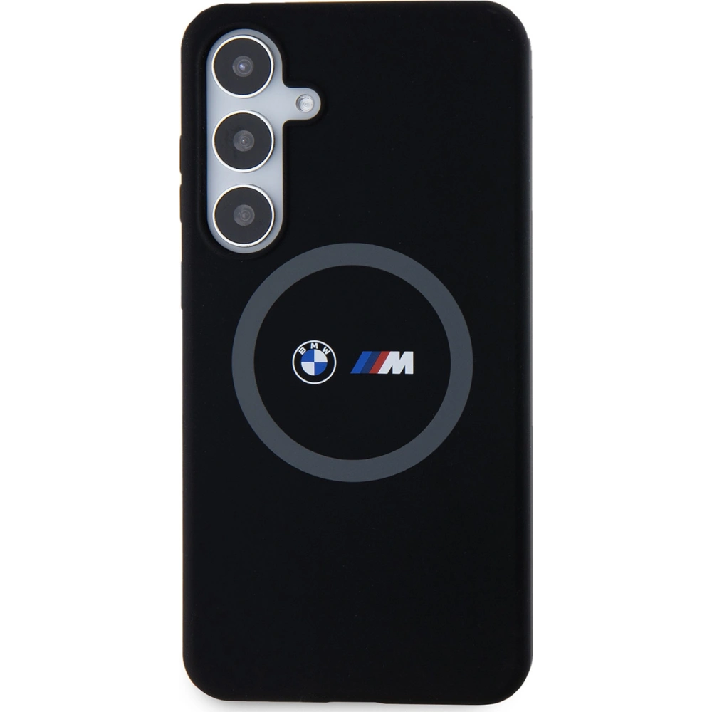 Hurtownia GSM - Etui BMW BMHMS24M23SROK Samsung Galaxy S24+ Plus hardcase M Silicone Printed Ring MagSafe černý/black - BMW659 - {ean13} - Hurt