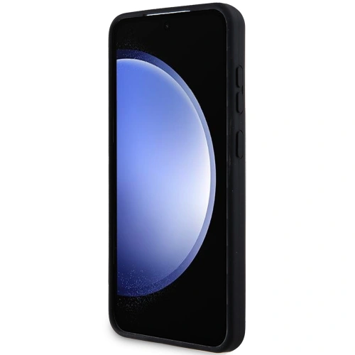 Etui BMW BMHMS24M23SROK Samsung Galaxy S24+ Plus hardcase M Silicone Printed Ring MagSafe czarny/black