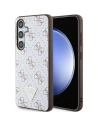Etui Guess GUHCS24SPG4GPH Samsung Galaxy S24 hardcase 4G Triangle alb/white