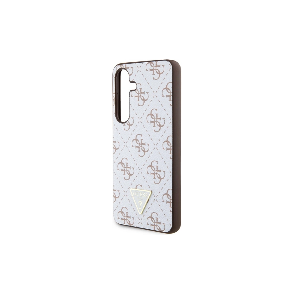 Hurtownia GSM - Etui Guess GUHCS24SPG4GPH Samsung Galaxy S24 hardcase 4G Triangle alb/white - GUE3349 - {ean13} - Hurt