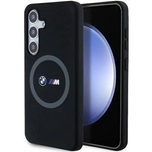 Hurtownia GSM - Etui BMW BMHMS24S23SROK Samsung Galaxy S24 hardcase M Szilikon Nyomtatott Gyűrű MagSafe fekete/black - BMW661 - {ean13} - Hurt