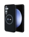 Case BMW BMHMS24S23SROK Samsung Galaxy S24 Hardcase M Silikon Gedruckter Ring MagSafe schwarz/black