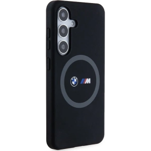 Hurtownia GSM - Case BMW BMHMS24S23SROK Samsung Galaxy S24 Hardcase M Silikon Gedruckter Ring MagSafe schwarz/black - BMW661 - {ean13} - Hurt