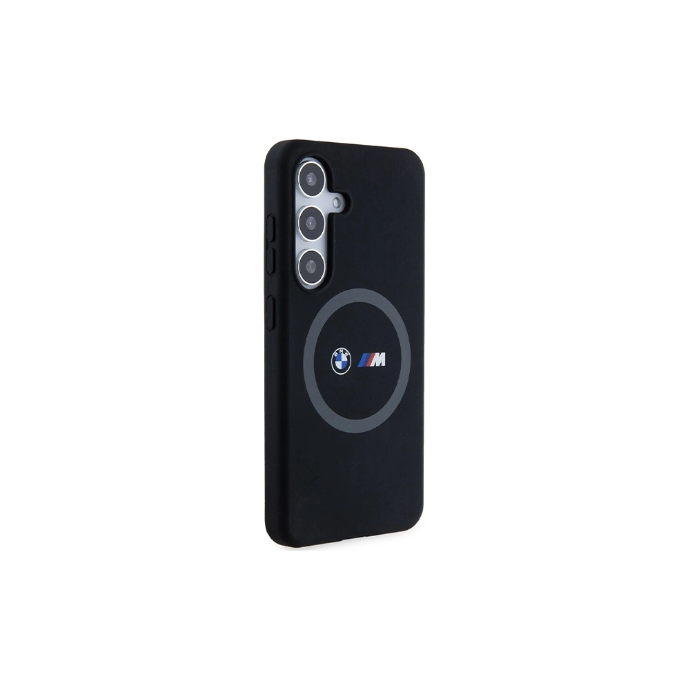 Hurtownia GSM - Etui BMW BMHMS24S23SROK Samsung Galaxy S24 hardcase M Szilikon Nyomtatott Gyűrű MagSafe fekete/black - BMW661 - {ean13} - Hurt