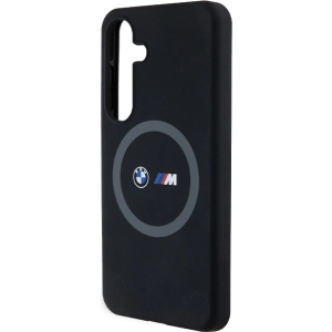 Hurtownia GSM - Etui BMW BMHMS24S23SROK Samsung Galaxy S24 hardcase M Silicone Printed Ring MagSafe czarny/black - BMW661 - {ean13} - Hurt