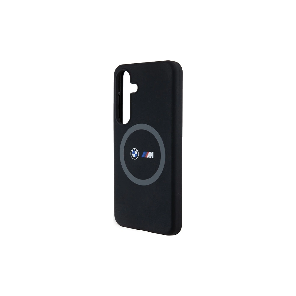 Hurtownia GSM - Etui BMW BMHMS24S23SROK Samsung Galaxy S24 hardcase M Silicone Printed Ring MagSafe negru/black - BMW661 - {ean13} - Hurt
