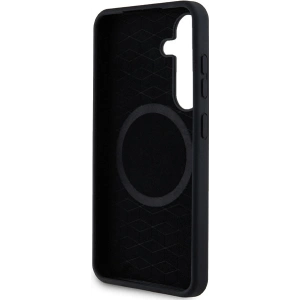 Hurtownia GSM - Etui BMW BMHMS24S23SROK Samsung Galaxy S24 hardcase M Silicone Printed Ring MagSafe czarny/black - BMW661 - {ean13} - Hurt
