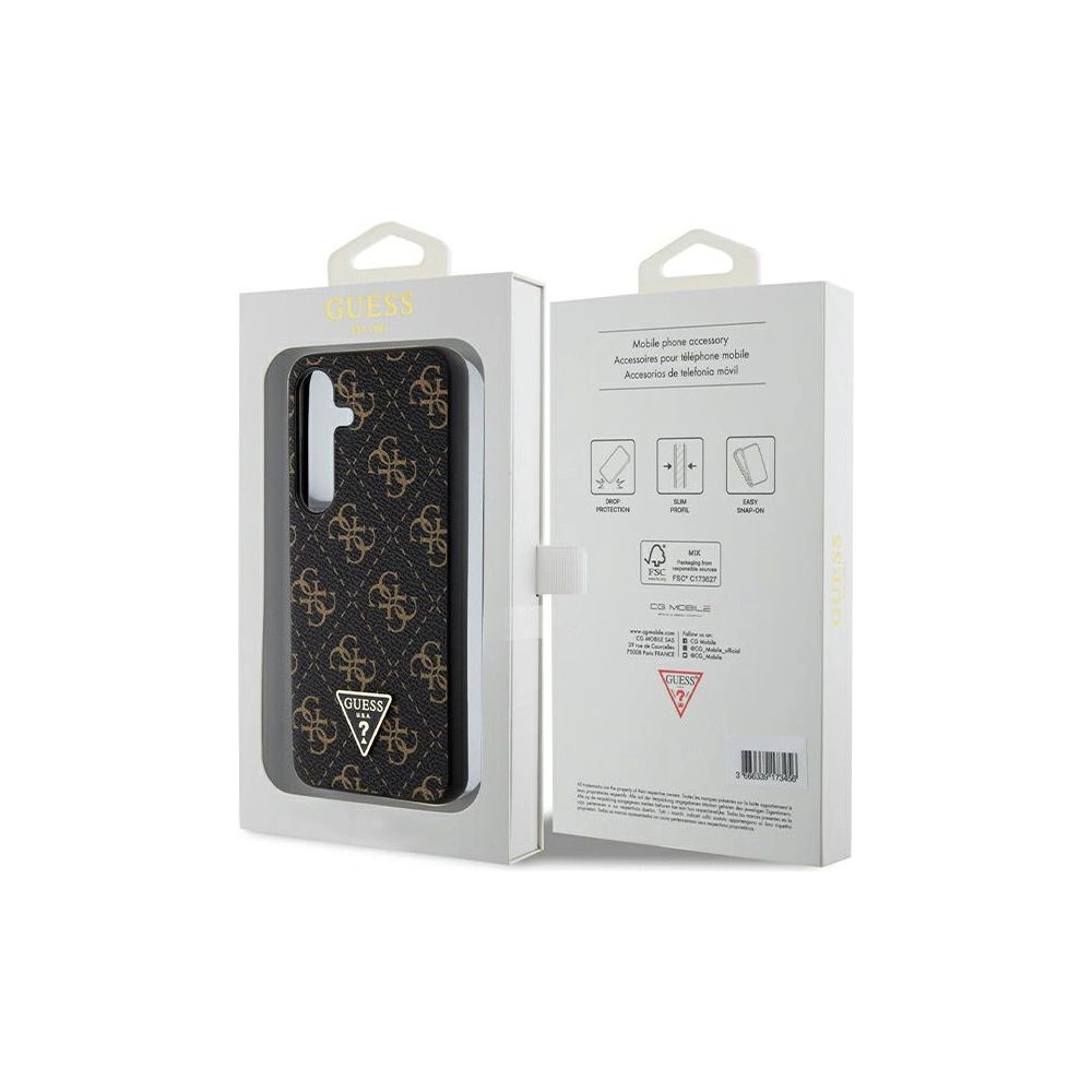 Hurtownia GSM - Etui Guess GUHCS24SPG4GPK Samsung Galaxy S24 hardcase 4G Triangle negru/black - GUE3350 - {ean13} - Hurt