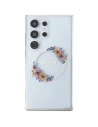 Hurtownia GSM - Etui Guess GUHMS24LHFWFCT Samsung Galaxy S24 Ultra hardcase IML Flori Coroană MagSafe transparent/transparent - GUE3352 - {ean13} - Hurt
