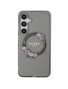 Hurtownia GSM - Etui Guess GUHMS24MHFWFCK Samsung Galaxy S24+ Plus hardcase IML Flowers Wreath MagSafe negru/black - GUE3353 - {ean13} - Hurt