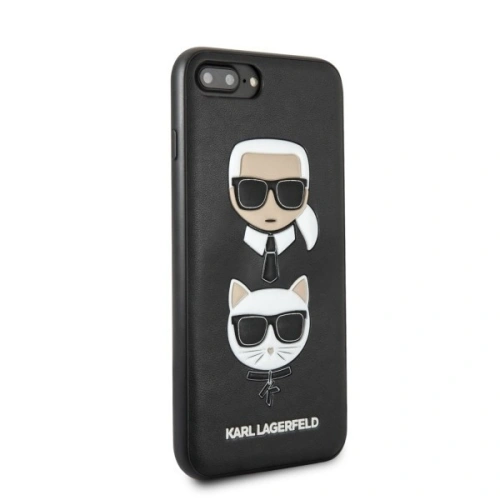 Karl Lagerfeld KLHCI8LKICKC iPhone 7/8 Plus hardcase czarny/black Karl & Choupette