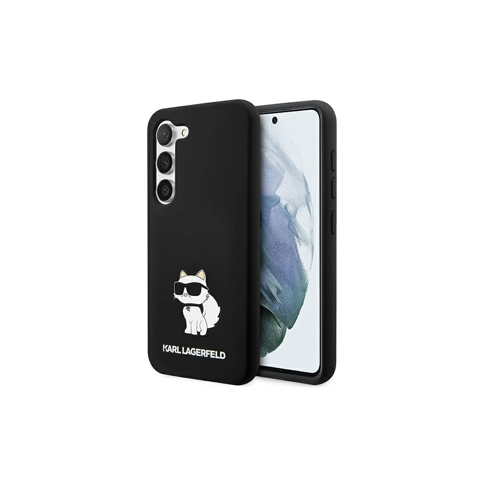 Hurtownia GSM - Etui Karl Lagerfeld KLHCS24SSNCHBCK Samsung Galaxy S24 hardcase Silicon Choupette negru/black - KLD1924 - {ean13} - Hurt