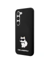 Hurtownia GSM - Etui Karl Lagerfeld KLHCS24SSNCHBCK Samsung Galaxy S24 hardcase Silicon Choupette negru/black - KLD1924 - {ean13} - Hurt