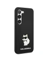 Hurtownia GSM - Etui Karl Lagerfeld KLHCS24SSNCHBCK Samsung Galaxy S24 hardcase Silicone Choupette černý/black - KLD1924 - {ean13} - Hurt