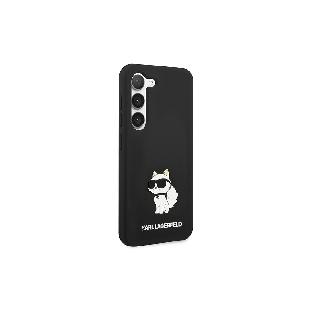 Hurtownia GSM - Etui Karl Lagerfeld KLHCS24SSNCHBCK Samsung Galaxy S24 hardcase Silicone Choupette černý/black - KLD1924 - {ean13} - Hurt