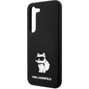 Etui Karl Lagerfeld KLHCS24SSNCHBCK Samsung Galaxy S24 hardcase Silicone Choupette czarny/black