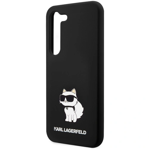 Etui Karl Lagerfeld KLHCS24SSNCHBCK Samsung Galaxy S24 hardcase Silicone Choupette czarny/black