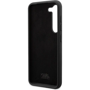Etui Karl Lagerfeld KLHCS24SSNCHBCK Samsung Galaxy S24 hardcase Silicone Choupette czarny/black