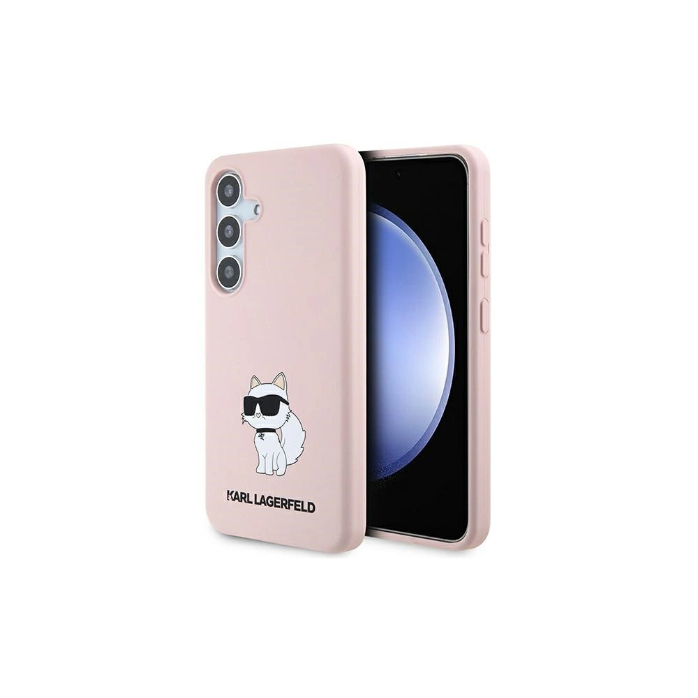 Hurtownia GSM - Etui Karl Lagerfeld KLHCS24SSNCHBCP Samsung Galaxy S24 hardcase Silicone Choupette roz/roz - KLD1925 - {ean13} - Hurt