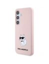 Hurtownia GSM - Etui Karl Lagerfeld KLHCS24SSNCHBCP Samsung Galaxy S24 hardcase Silicone Choupette roz/roz - KLD1925 - {ean13} - Hurt