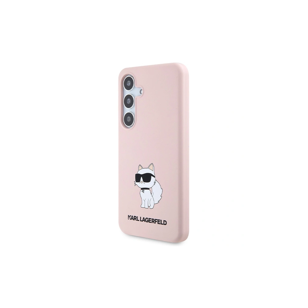 Hurtownia GSM - Etui Karl Lagerfeld KLHCS24SSNCHBCP Samsung Galaxy S24 keménytok szilikon Choupette rózsaszín/pink - KLD1925 - {ean13} - Hurt
