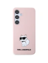 Hurtownia GSM - Etui Karl Lagerfeld KLHCS24SSNCHBCP Samsung Galaxy S24 hardcase Silicone Choupette roz/roz - KLD1925 - {ean13} - Hurt