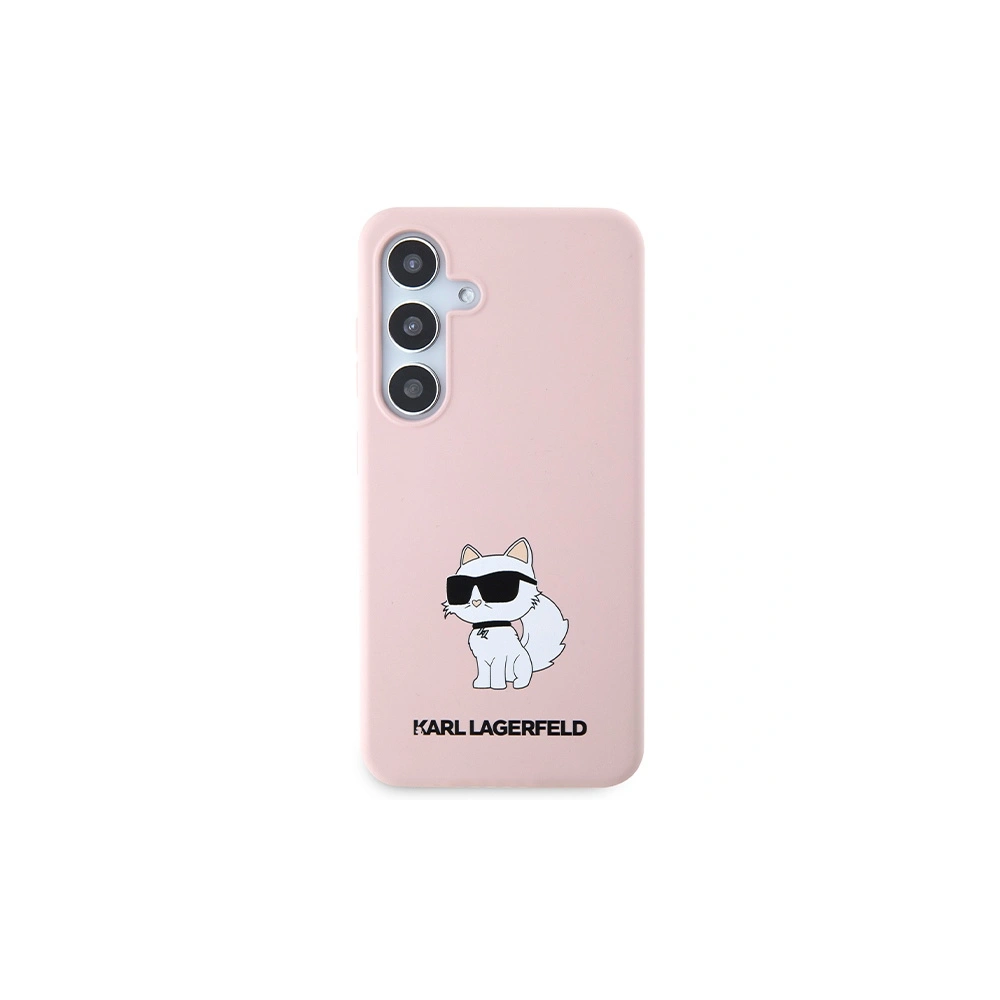 Hurtownia GSM - Case Karl Lagerfeld KLHCS24SSNCHBCP Samsung Galaxy S24 Hardcase Silikon Choupette rosa/pink - KLD1925 - {ean13} - Hurt