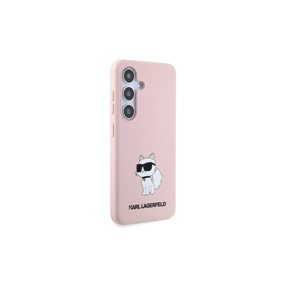 Hurtownia GSM - Etui Karl Lagerfeld KLHCS24SSNCHBCP Samsung Galaxy S24 hardcase Silicone Choupette roz/roz - KLD1925 - {ean13} - Hurt