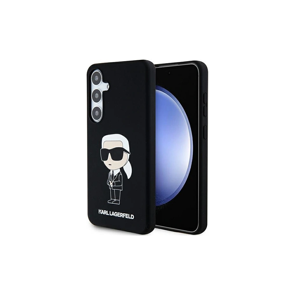 Hurtownia GSM - Etui Karl Lagerfeld KLHCS24SSNIKBCK Samsung Galaxy S24 hardcase Silicone Ikonik negru/black - KLD1926 - {ean13} - Hurt