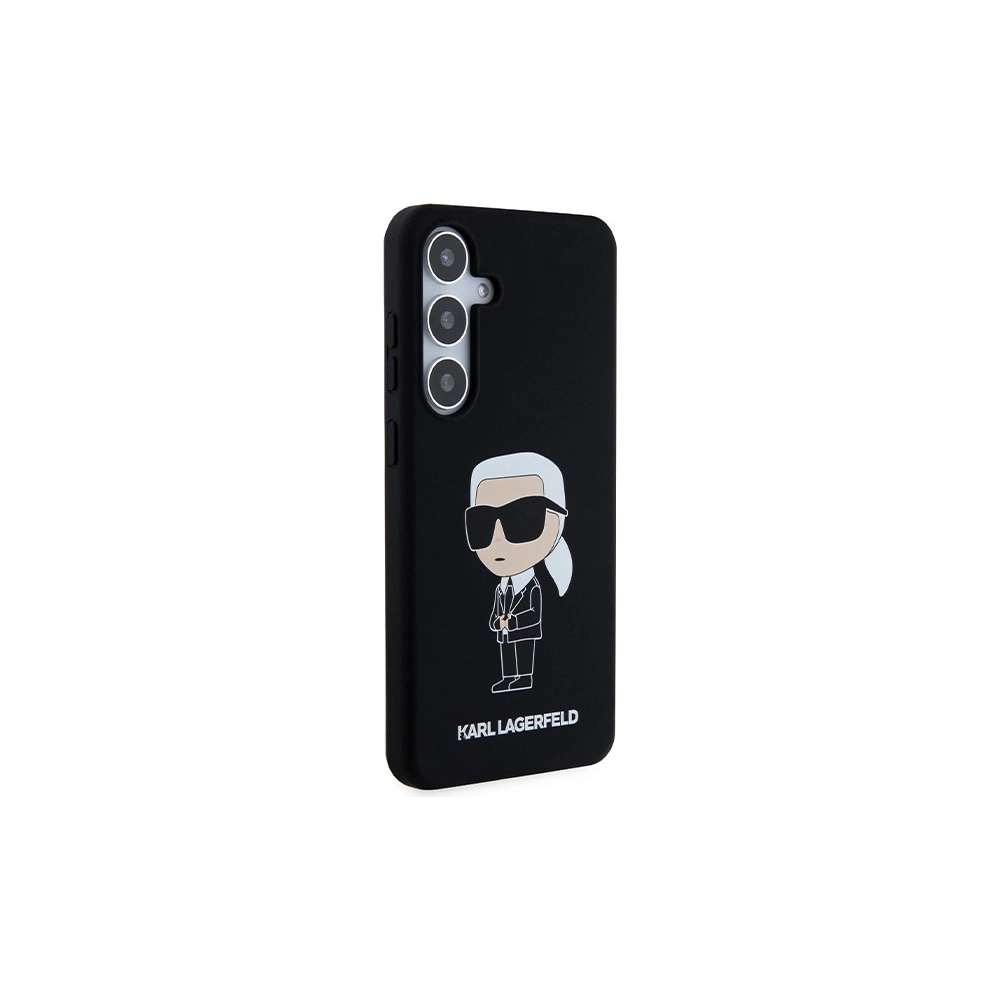 Hurtownia GSM - Etui Karl Lagerfeld KLHCS24SSNIKBCK Samsung Galaxy S24 hardcase Silicone Ikonik černý/black - KLD1926 - {ean13} - Hurt