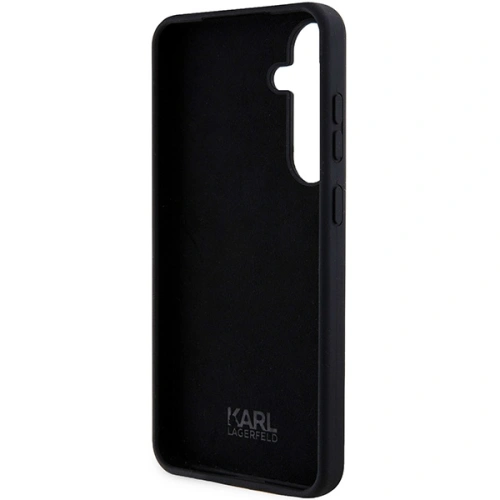 Etui Karl Lagerfeld KLHCS24SSNIKBCK Samsung Galaxy S24 hardcase Silicone Ikonik czarny/black