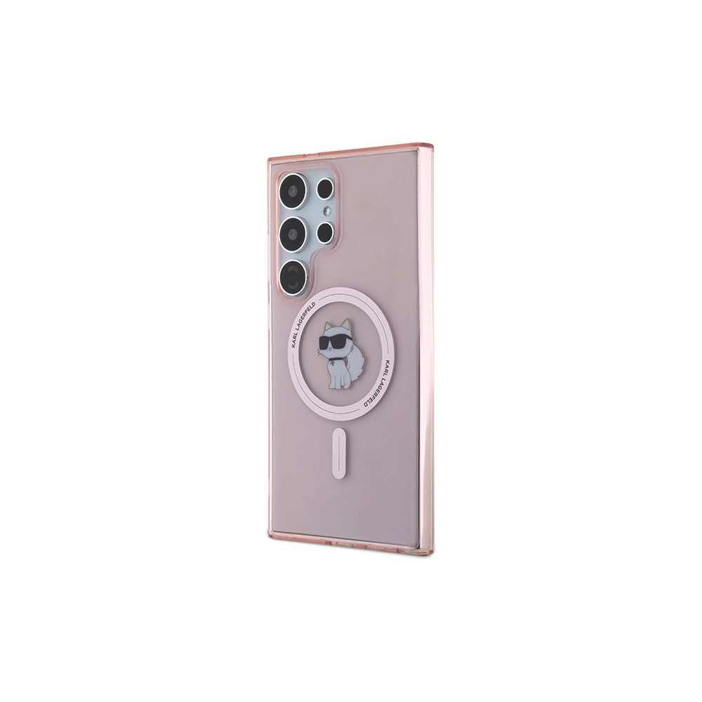 Hurtownia GSM - Case Karl Lagerfeld KLHMS24LHFCCNOP Samsung Galaxy S24 Ultra Hardcase IML Choupette MagSafe rosa/pink - KLD1927 - {ean13} - Hurt