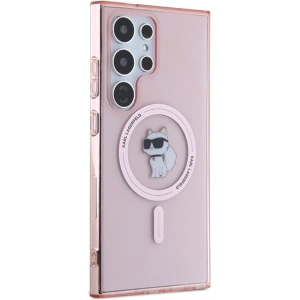 Hurtownia GSM - Case Karl Lagerfeld KLHMS24LHFCCNOP Samsung Galaxy S24 Ultra Hardcase IML Choupette MagSafe rosa/pink - KLD1927 - {ean13} - Hurt