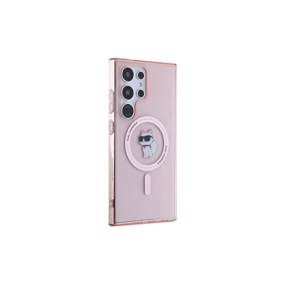 Hurtownia GSM - Case Karl Lagerfeld KLHMS24LHFCCNOP Samsung Galaxy S24 Ultra Hardcase IML Choupette MagSafe rosa/pink - KLD1927 - {ean13} - Hurt