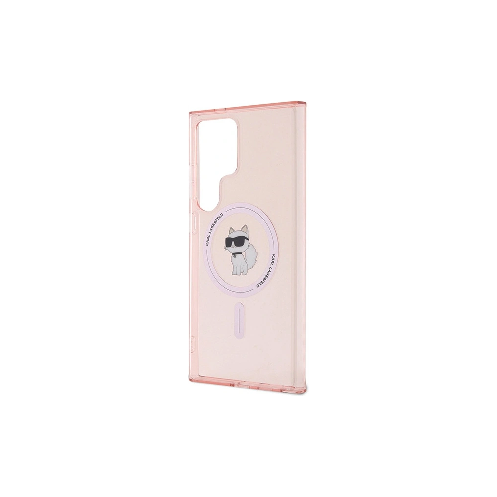 Hurtownia GSM - Case Karl Lagerfeld KLHMS24LHFCCNOP Samsung Galaxy S24 Ultra Hardcase IML Choupette MagSafe rosa/pink - KLD1927 - {ean13} - Hurt