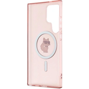 Hurtownia GSM - Case Karl Lagerfeld KLHMS24LHFCCNOP Samsung Galaxy S24 Ultra Hardcase IML Choupette MagSafe rosa/pink - KLD1927 - {ean13} - Hurt