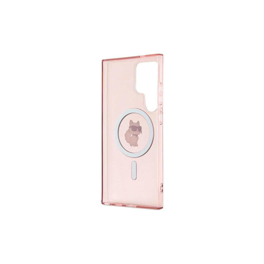 Hurtownia GSM - Case Karl Lagerfeld KLHMS24LHFCCNOP Samsung Galaxy S24 Ultra Hardcase IML Choupette MagSafe rosa/pink - KLD1927 - {ean13} - Hurt