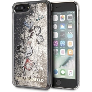 Hurtownia GSM - Karl Lagerfeld KLHCI8LKSICGO iPhone 7/8 Plus gold/hartes Gehäuse Iconic Liquid Glitter - KLD093GLD - {ean13} - Hurt