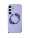 Hurtownia GSM - Etui Guess GUHMS24MHFWFCU Samsung Galaxy S24+ Plus hardcase IML Flowers Wreath MagSafe fioletowy/purple - GUE3355 - {ean13} - Hurt