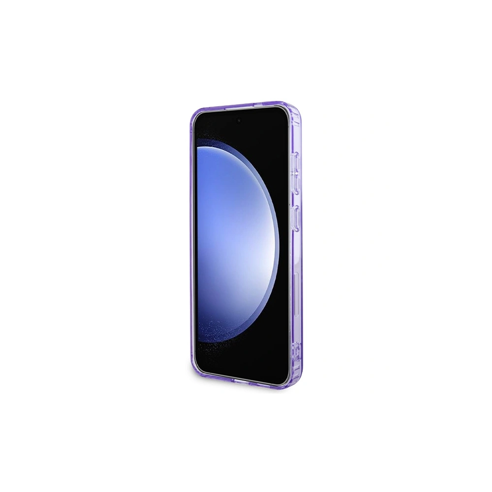 Hurtownia GSM - Etui Guess GUHMS24MHFWFCU Samsung Galaxy S24+ Plus hardcase IML Flori Coroană MagSafe violet/purple - GUE3355 - {ean13} - Hurt