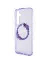 Hurtownia GSM - Etui Guess GUHMS24MHFWFCU Samsung Galaxy S24+ Plus hardcase IML Flowers Wreath MagSafe fioletowy/purple - GUE3355 - {ean13} - Hurt