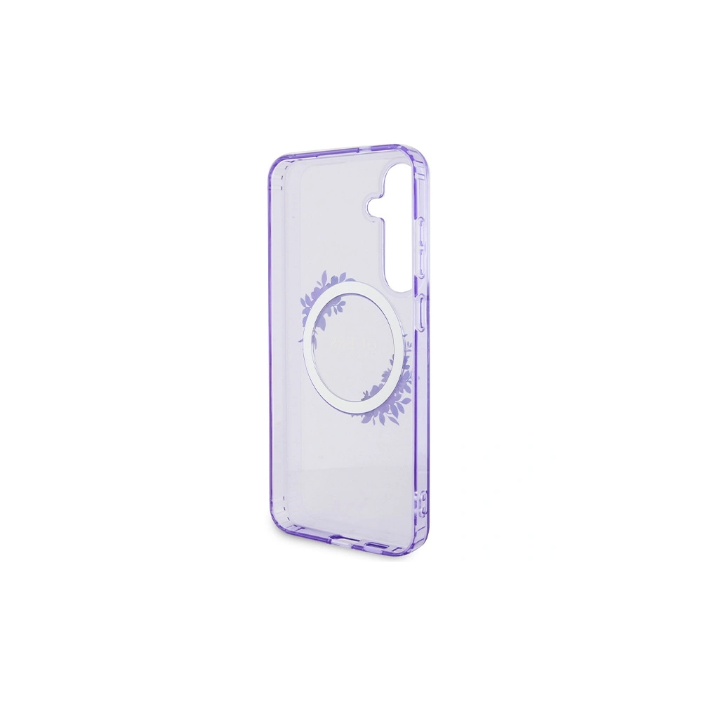 Hurtownia GSM - Etui Guess GUHMS24MHFWFCU Samsung Galaxy S24+ Plus hardcase IML Flori Coroană MagSafe violet/purple - GUE3355 - {ean13} - Hurt