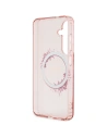 Hurtownia GSM - Etui Guess GUHMS24SHFWFCP Samsung Galaxy S24 hardcase IML Flowers Wreath MagSafe różowy/pink - GUE3357 - {ean13} - Hurt