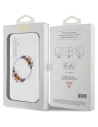 Hurtownia GSM - Etui Guess GUHMS24SHFWFCT Samsung Galaxy S24 hardcase IML Flori Coroană MagSafe transparent/transparent - GUE3358 - {ean13} - Hurt