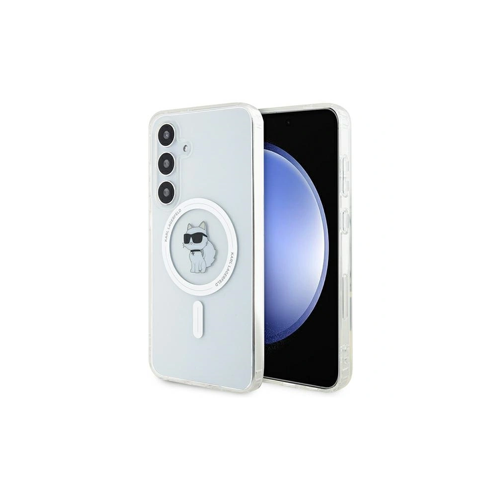 Hurtownia GSM - Case Karl Lagerfeld KLHMS24MHFCCNOT Samsung Galaxy S24+ Plus Hardcase IML Choupette MagSafe transparent/transparent - KLD1929 - {ean13} - Hurt