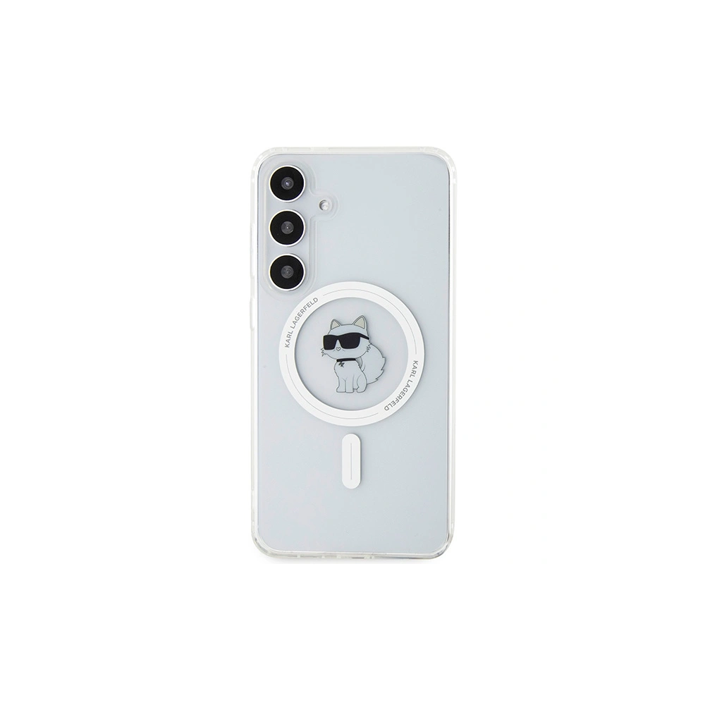 Hurtownia GSM - Etui Karl Lagerfeld KLHMS24MHFCCNOT Samsung Galaxy S24+ Plus hardcase IML Choupette MagSafe transparent/transparent - KLD1929 - {ean13} - Hurt