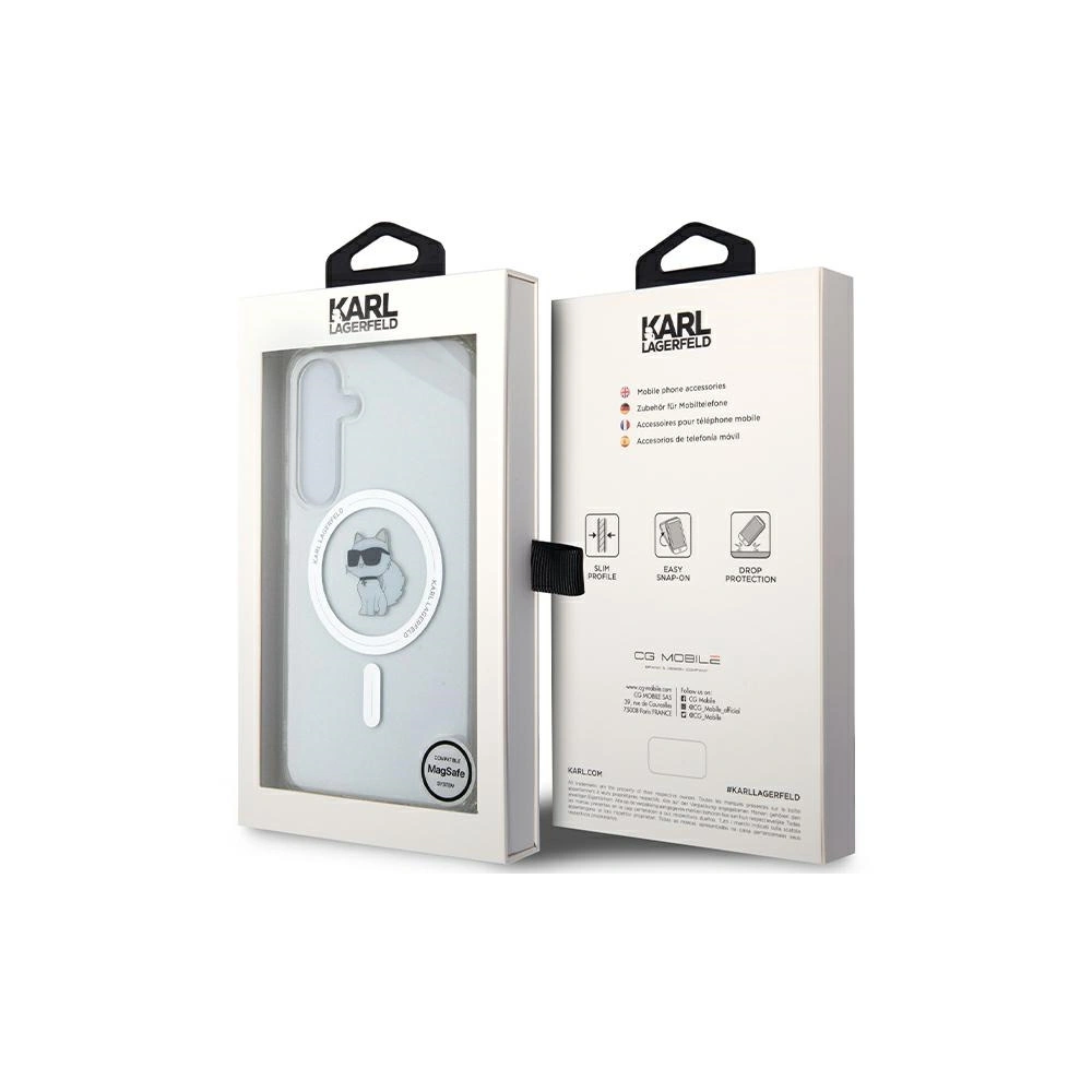 Hurtownia GSM - Case Karl Lagerfeld KLHMS24MHFCCNOT Samsung Galaxy S24+ Plus Hardcase IML Choupette MagSafe transparent/transparent - KLD1929 - {ean13} - Hurt