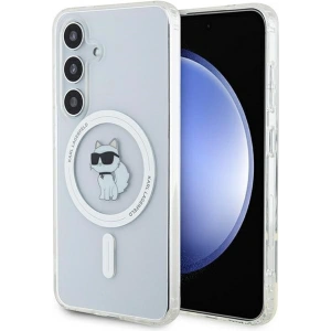 Wholesale Karl Lagerfeld KLHMS24SHFCCNOT Samsung Galaxy S24 hardcase IML Choupette MagSafe transparent - KLD1931 - {ean13} - Hurt