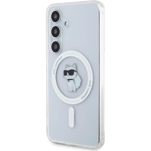 Hurtownia GSM - Etui Karl Lagerfeld KLHMS24SHFCCNOT Samsung Galaxy S24 hardcase IML Choupette MagSafe průhledný/transparentní - KLD1931 - {ean13} - Hurt