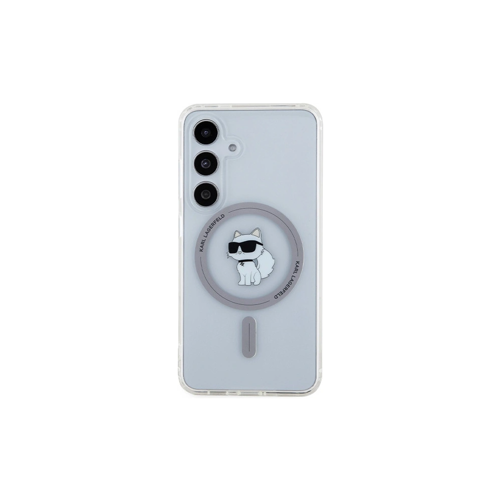 Hurtownia GSM - Case Karl Lagerfeld KLHMS24SHFCCNOT Samsung Galaxy S24 Hardcase IML Choupette MagSafe transparent/transparent - KLD1931 - {ean13} - Hurt